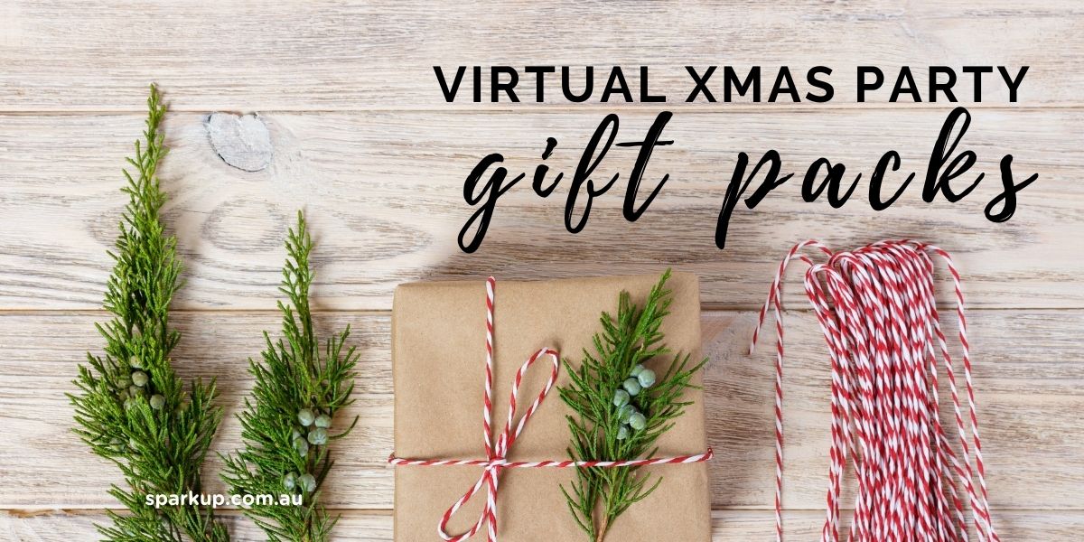 Virtual Christmas party gift packs