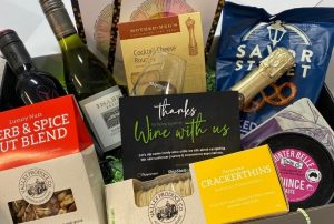 ShipStation virtual gift pack with wine and snacks